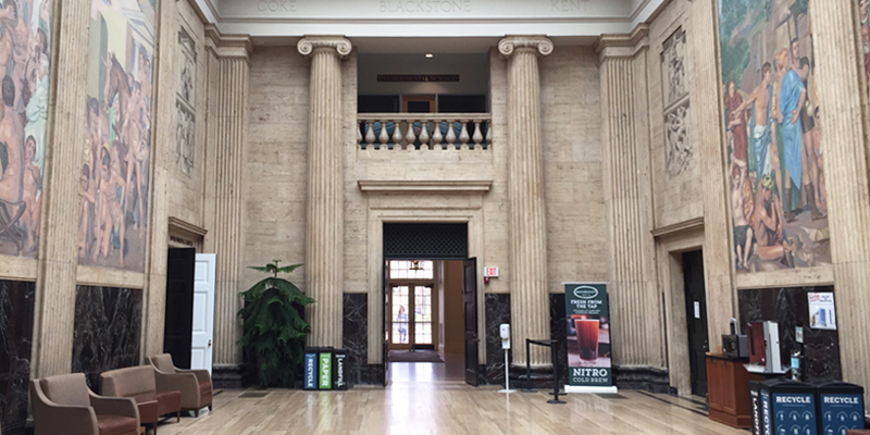 Clark library at UVA