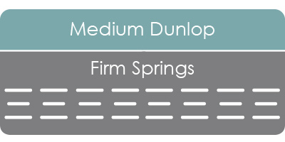 Savvy Rest organic Dunlop spring mattress