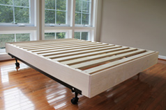 platform bed insert for organic mattress