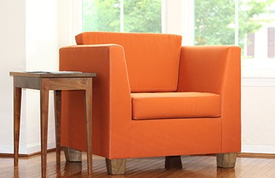 organic armchair by Savvy Rest