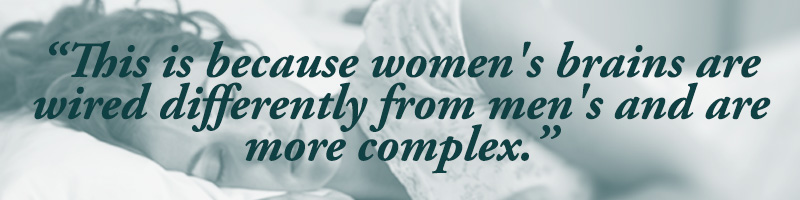 women's brains are more complex than men's