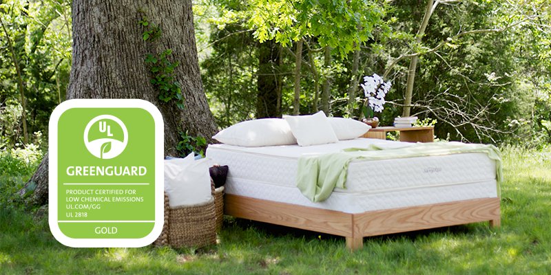 greenguard gold certified memory foam mattress