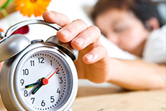 Hitting the snooze button