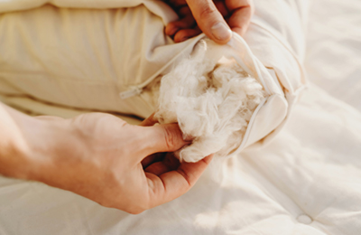 adjustable organic kapok pillow