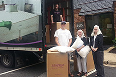 Pillow donations from Savvy Rest