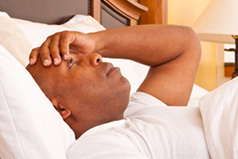 Struggling to fall asleep