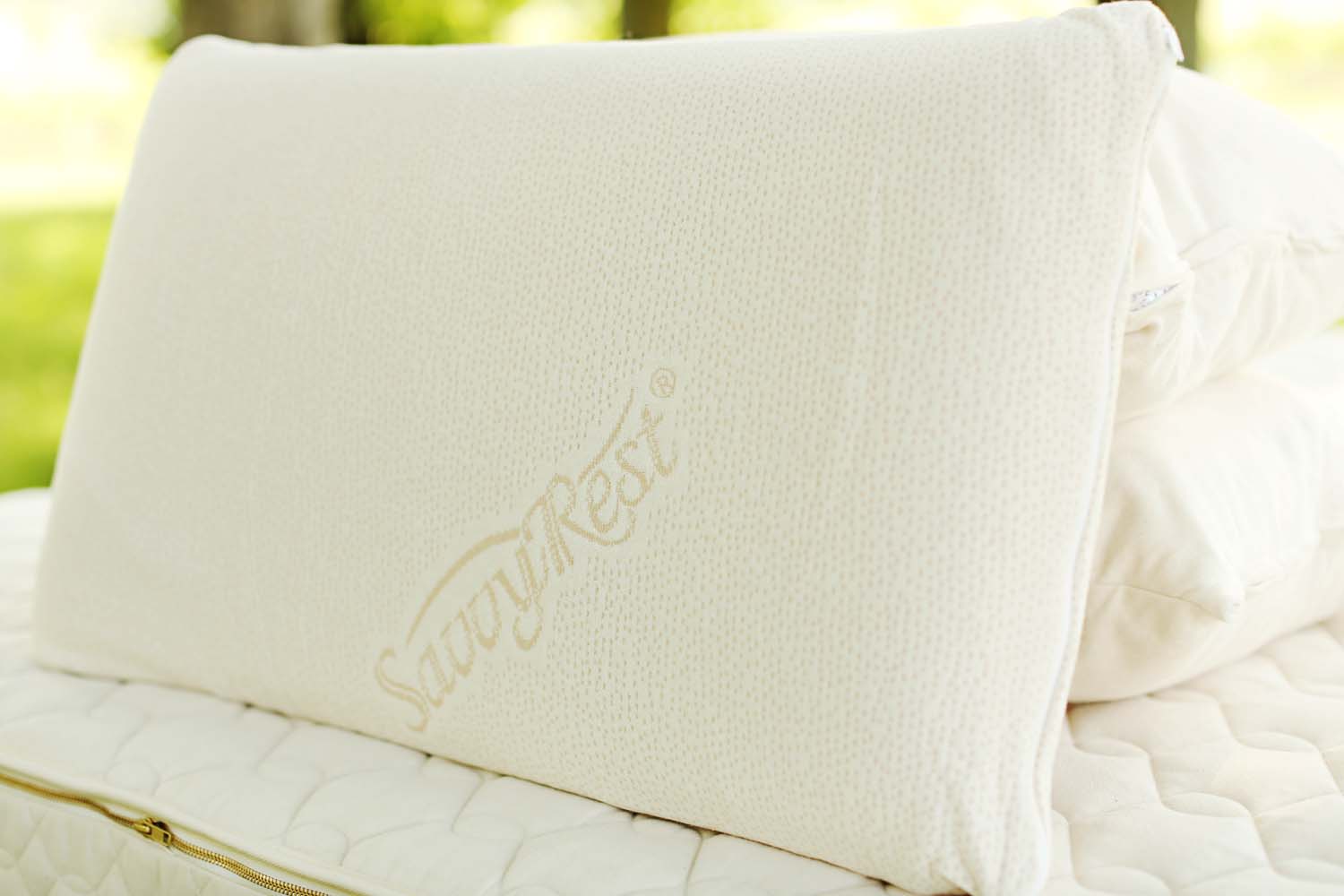 Natural Talalay pillow from Savvy Rest