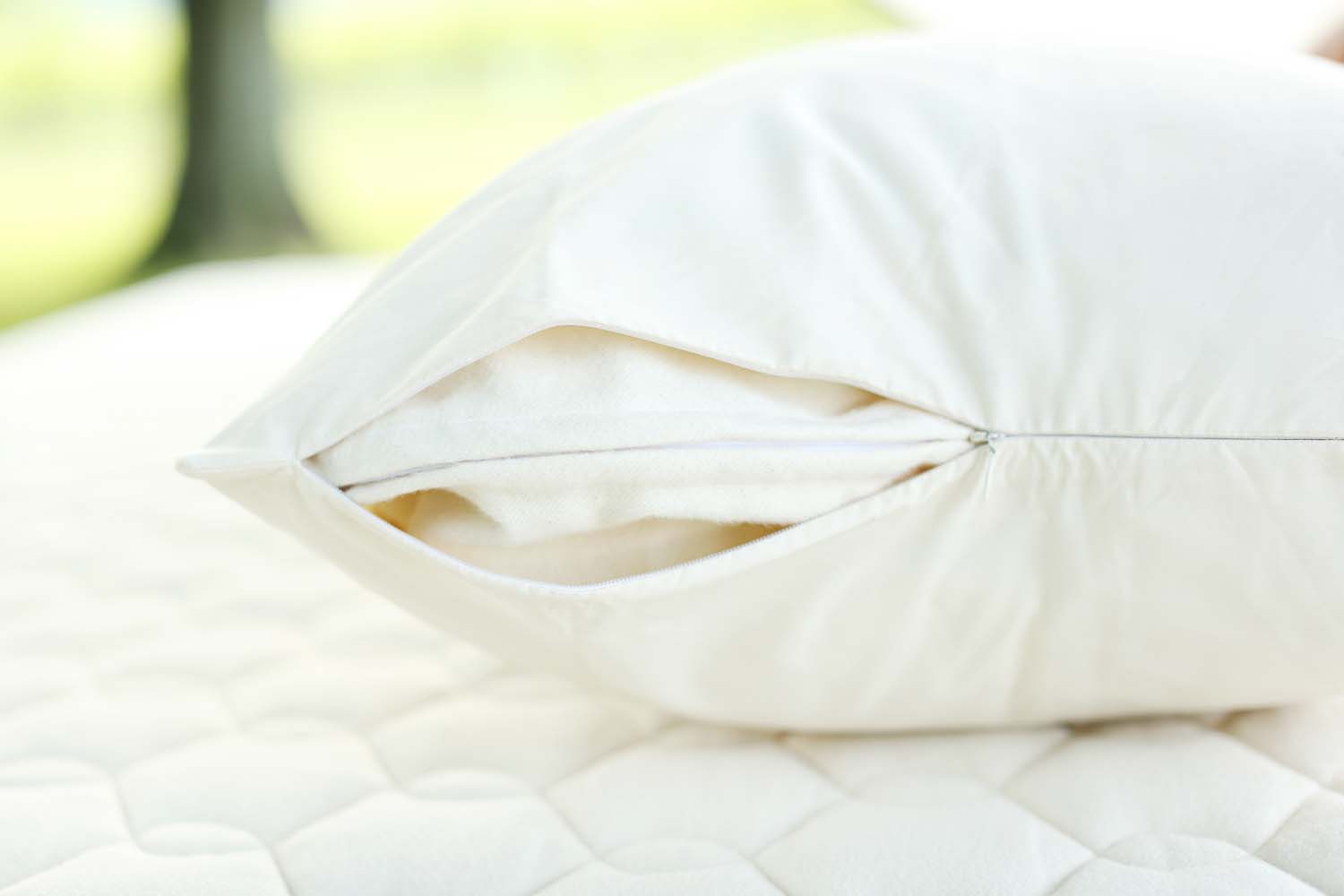Organic Pillow cover made of organic cotton