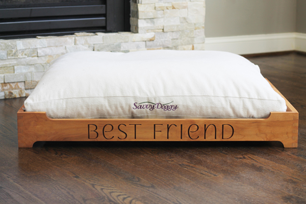 customizable platform bed for dogs