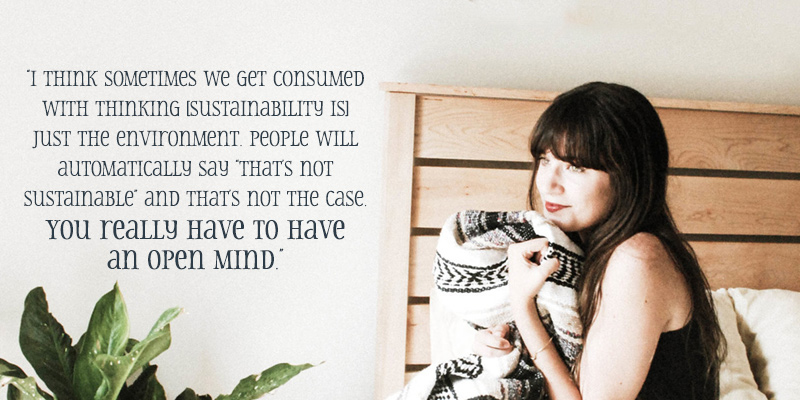 Natalie Kay Smith of Sustainably Chic on the meaning of sustainability