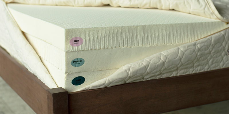 different types of latex mattress