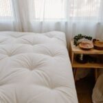 Organic wool mattress topper