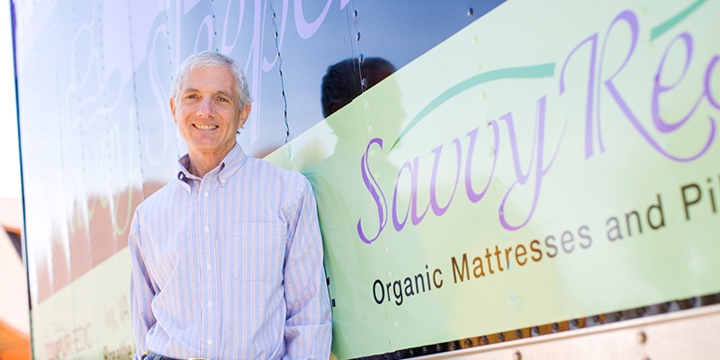 Savvy Rest founder Michael Penny