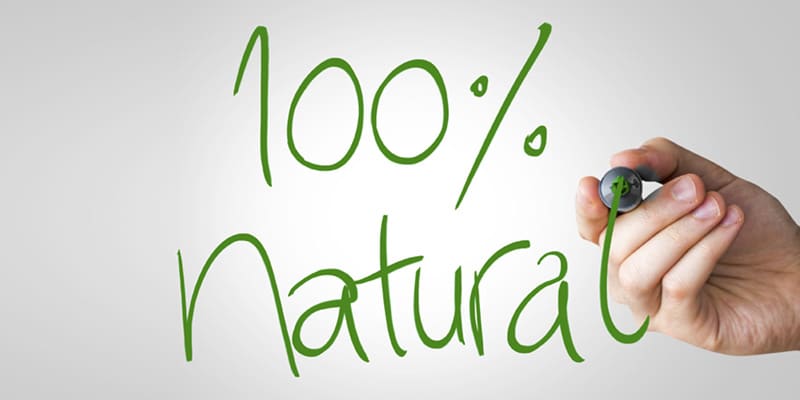 what does 100% natural latex mean?