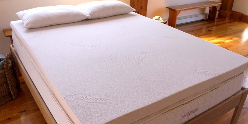 Talalay latex mattress topper