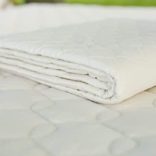Savvy Rest's organic cotton mattress pad