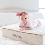 The Savvy Baby Talalay crib mattress is supportive and breathable.
