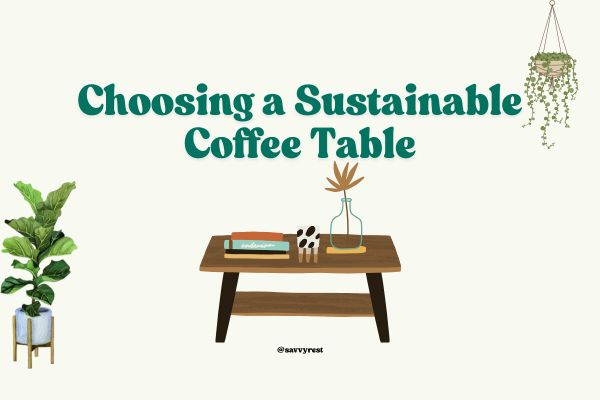 Choosing a Sustainable Coffee Table
