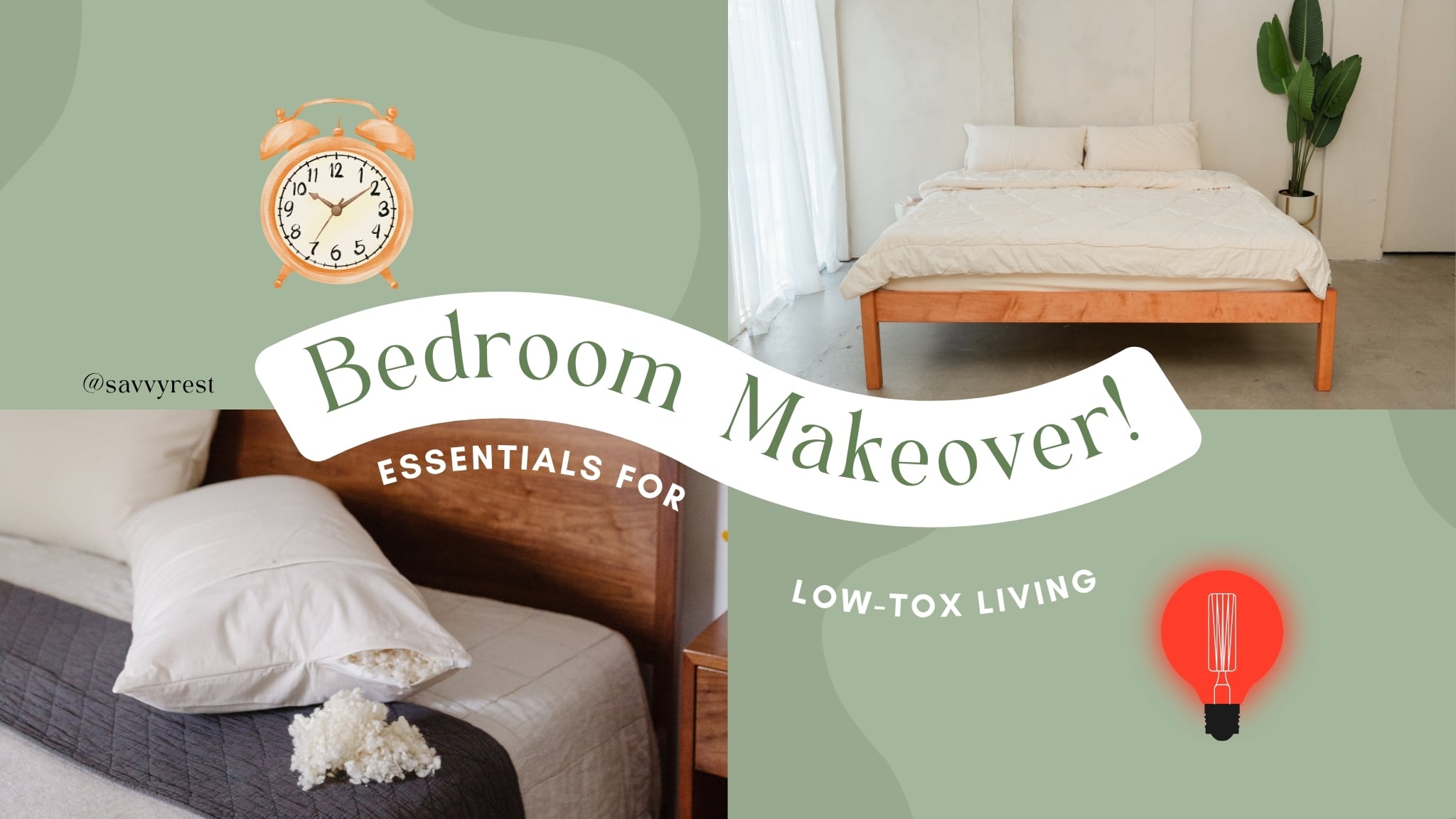 Makeover' Post Bedroom Makeover Guide: Low-Tox Essentials for Better Sleep