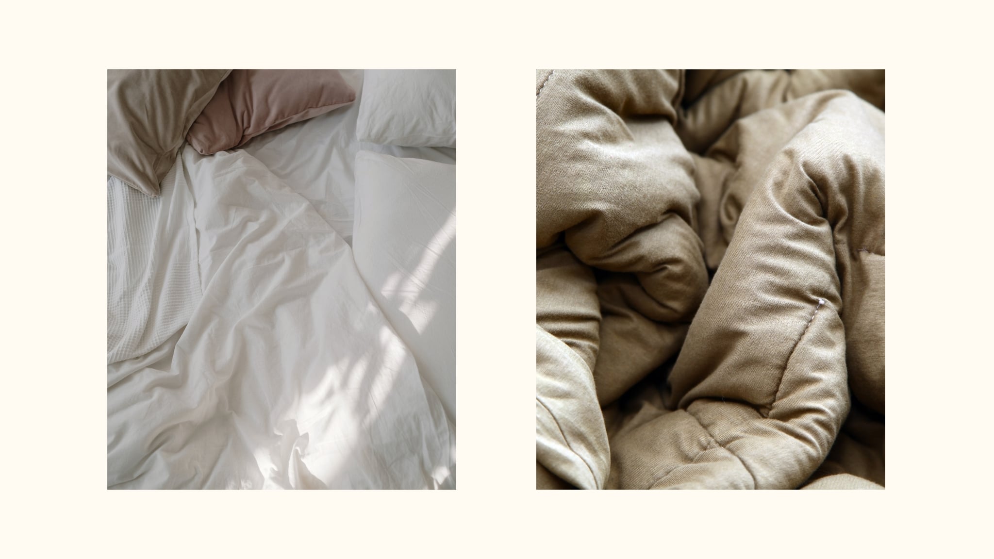 Scandinavian sleep method 2 Separate duvets