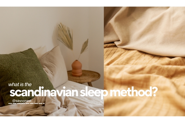 What is the Scandinavian Sleep Method?