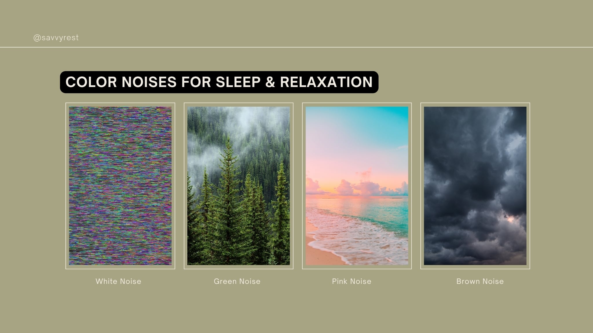 What Color Noise is Best for Sleep 2